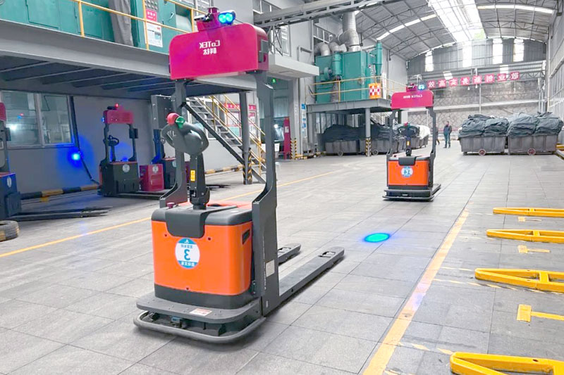 BYD Forklift Application Case อุตสาหกรรมเบียร์
