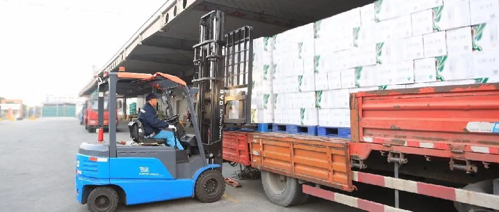 BYD حالة تطبيق رافعة شوكية في صناعة البيرة