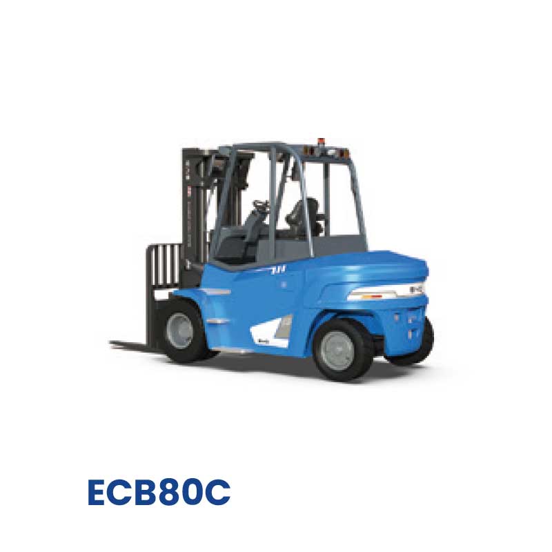 Trak forklift elektrik bateri litium BYD 8 tan ECB80C