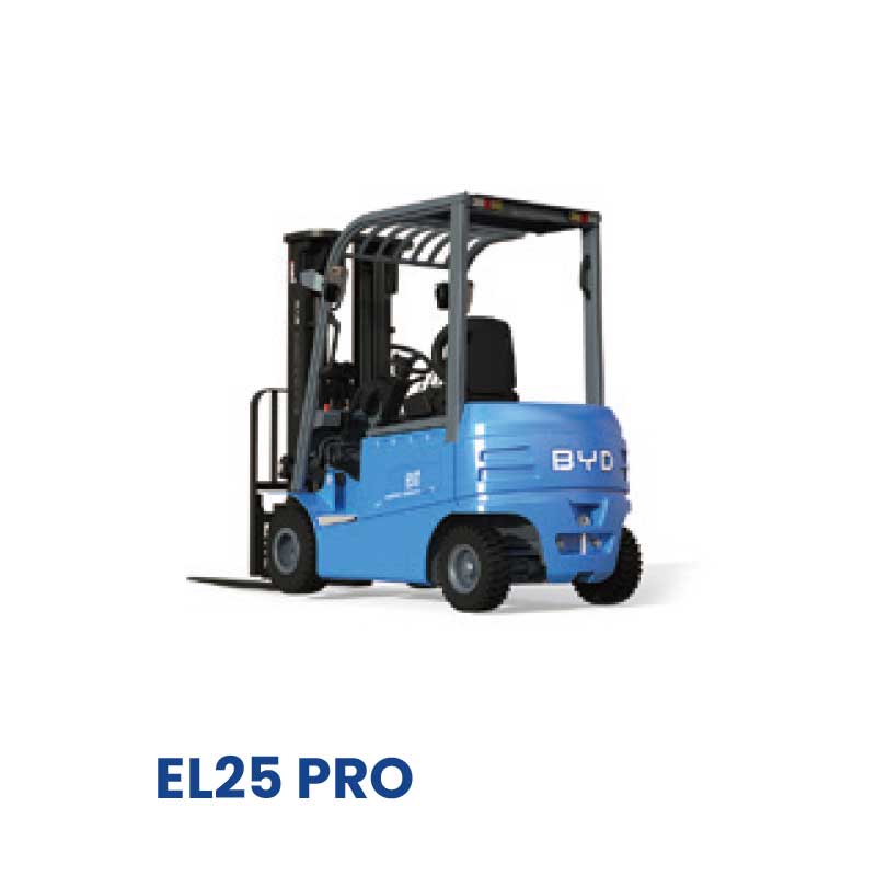 EL25 PRO 2.5 طن BYD بطارية ليثيوم رافعة شوكية كهربائية