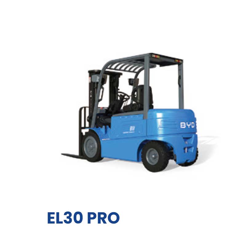 EL30 PRO 3 طن BYD بطارية ليثيوم رافعة شوكية كهربائية